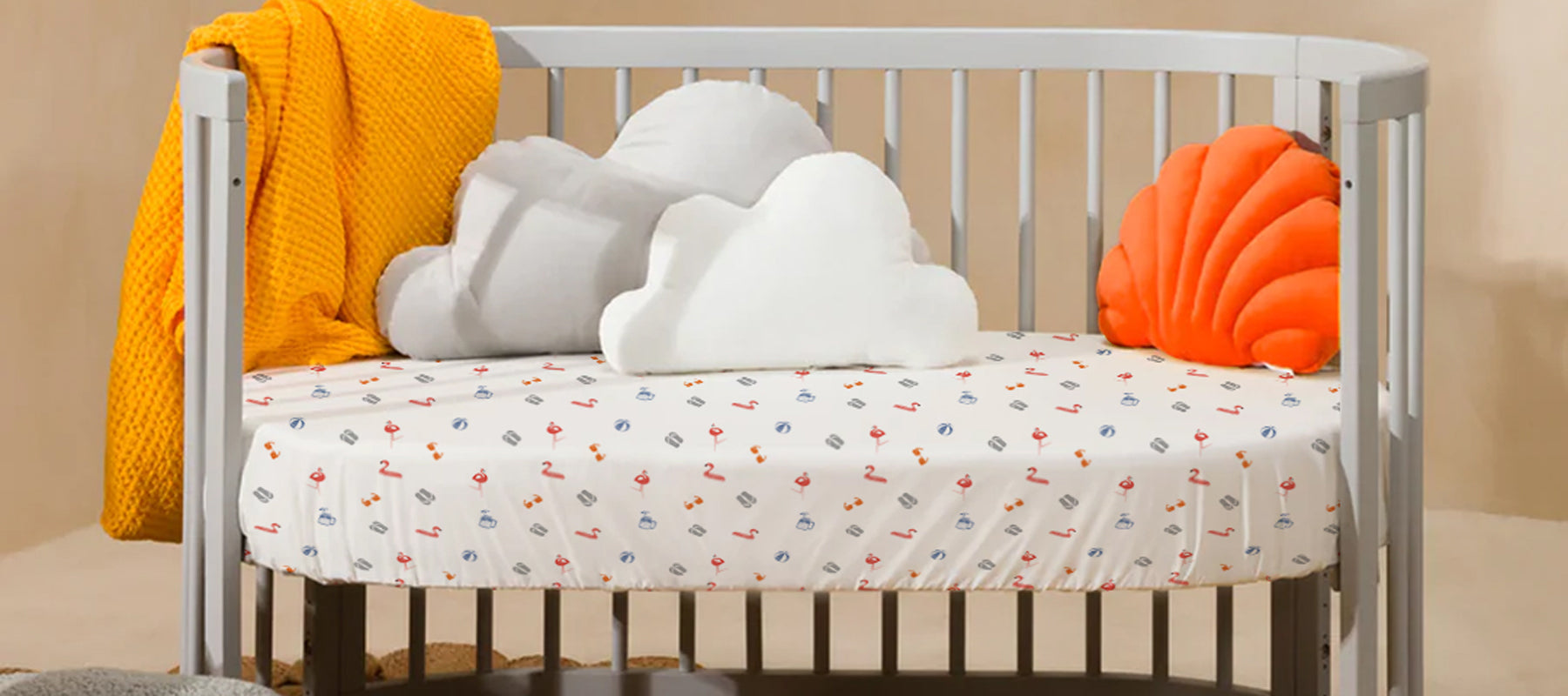 Mini Crib Fitted Sheets