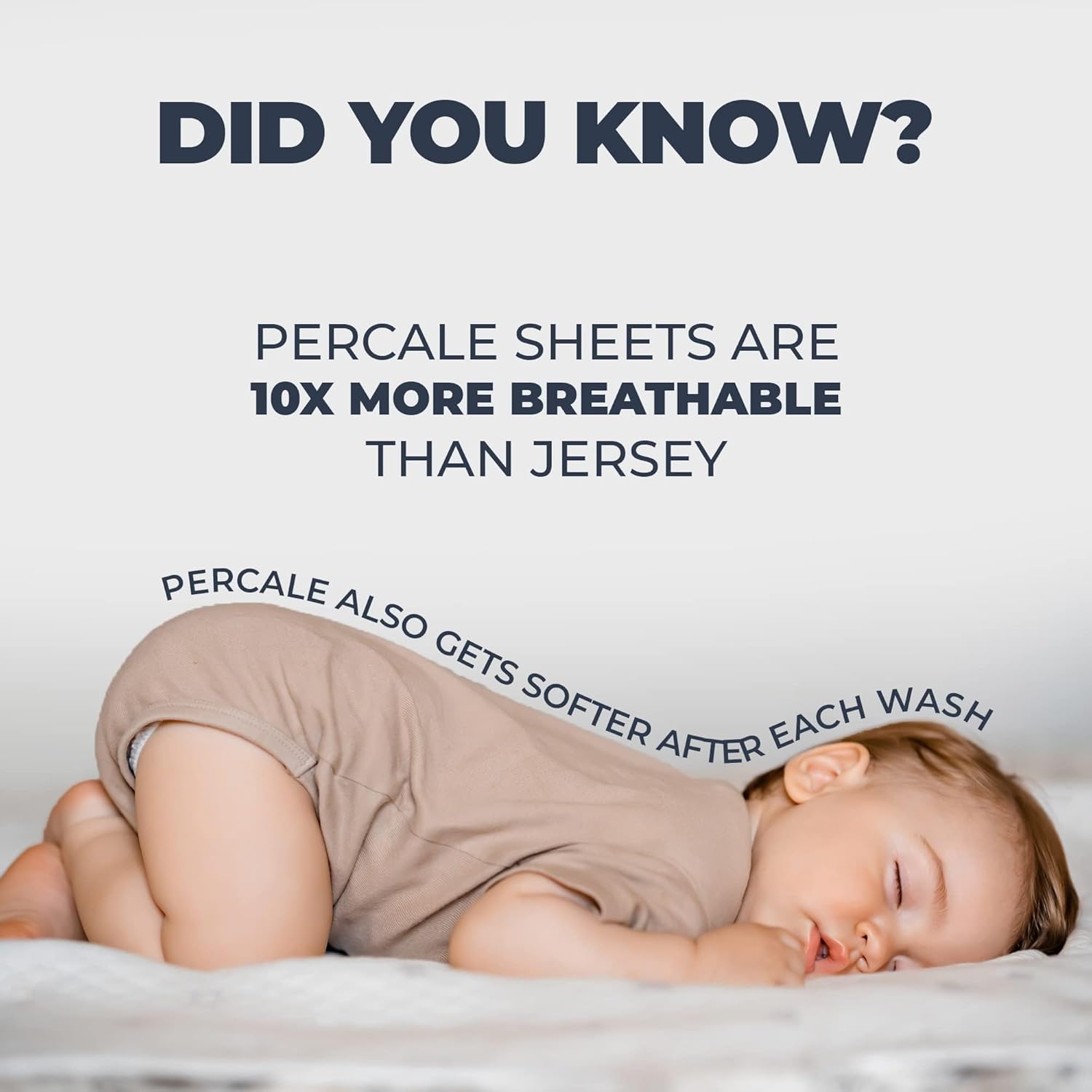 100% Organic Bassinet Fitted Sheets (4-Pack)