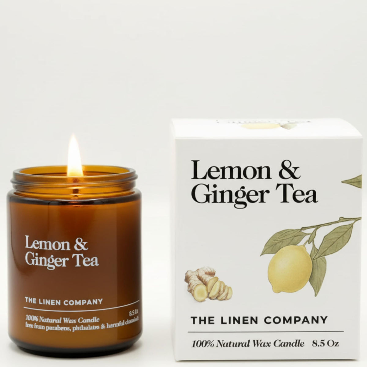 Lemon & Ginger Tea scented candle