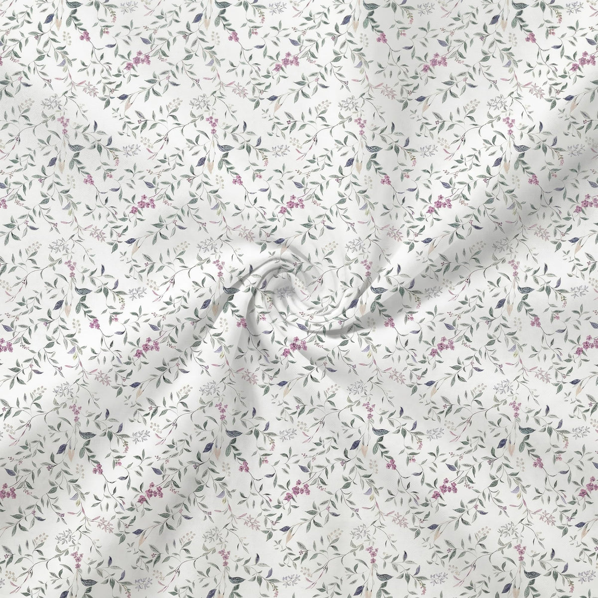 Botanique sage vine botanical cotton percale sheet set