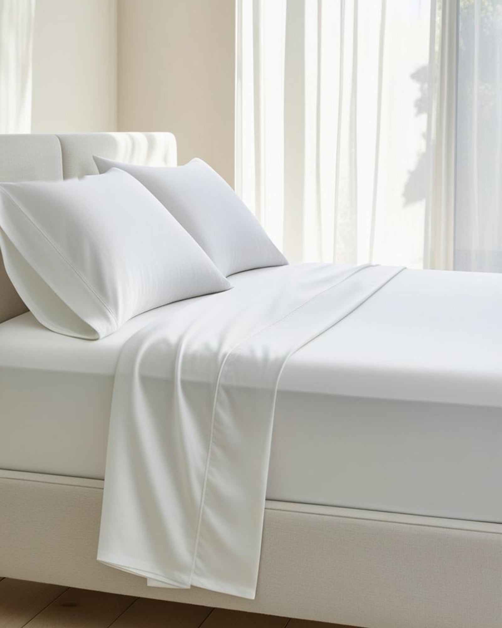 100% Cotton Sateen Sheet Set