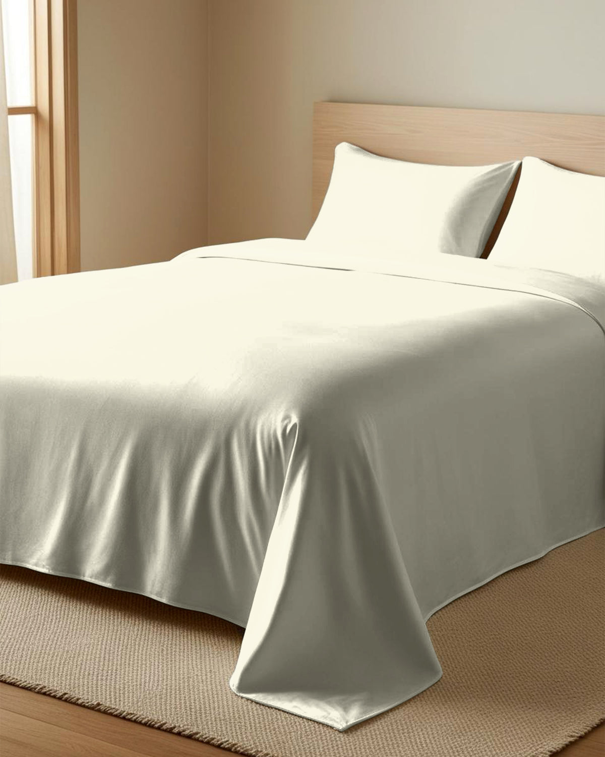 Cooling Eucalyptus Sheet Set – view 16 #color_ivory