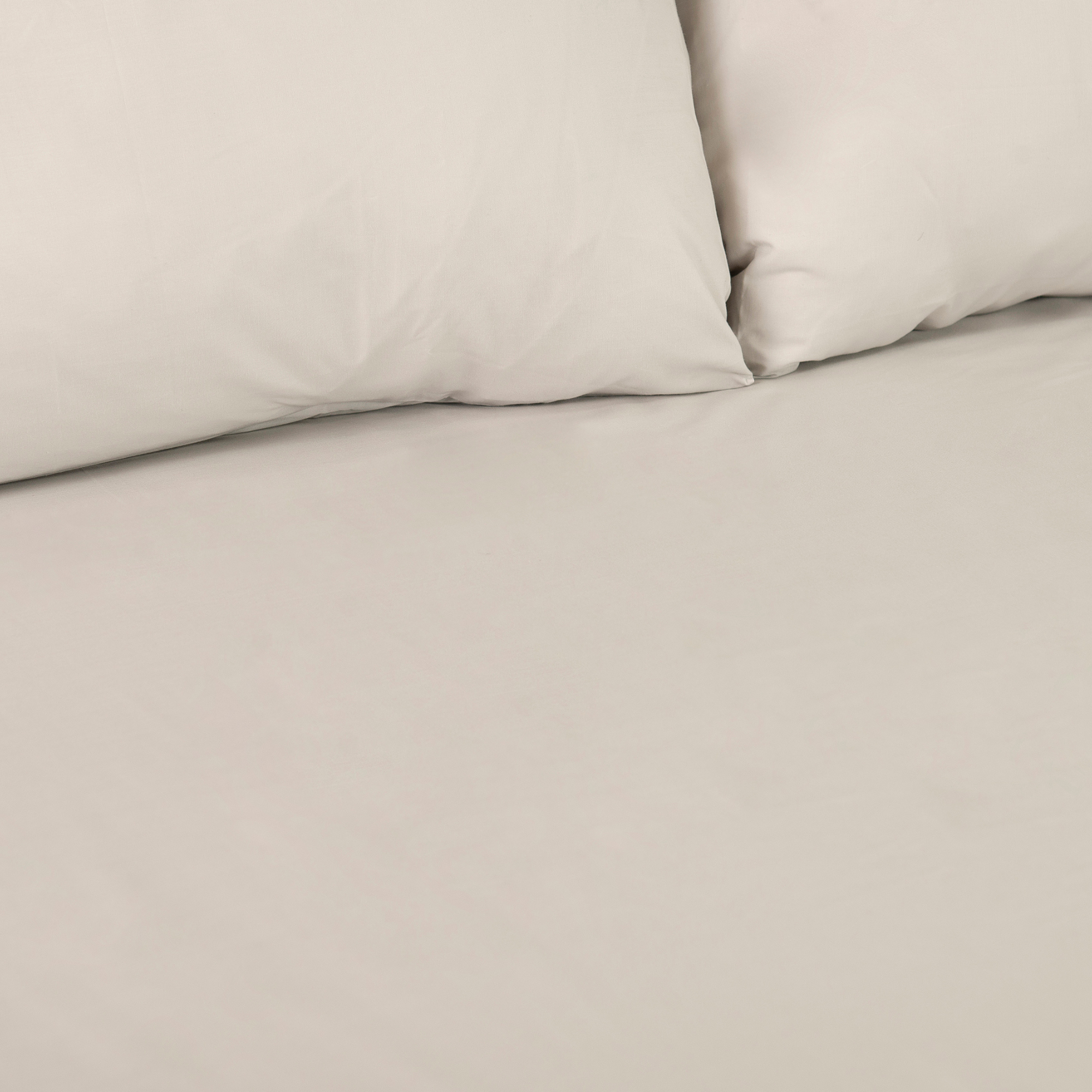 Light Grey Tencel Duvet Cover Set