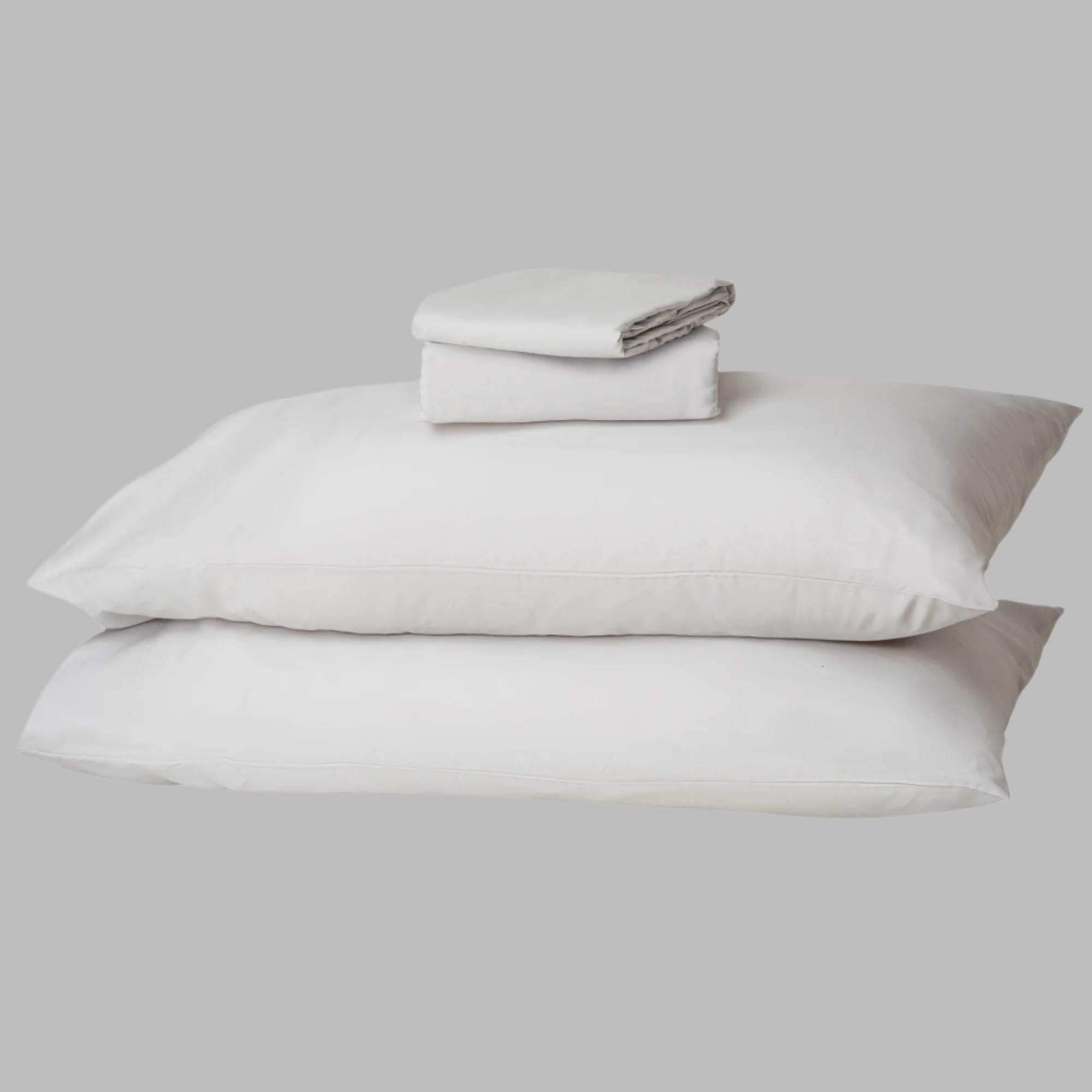 Light Grey Egyptian Cotton Percale Sheets