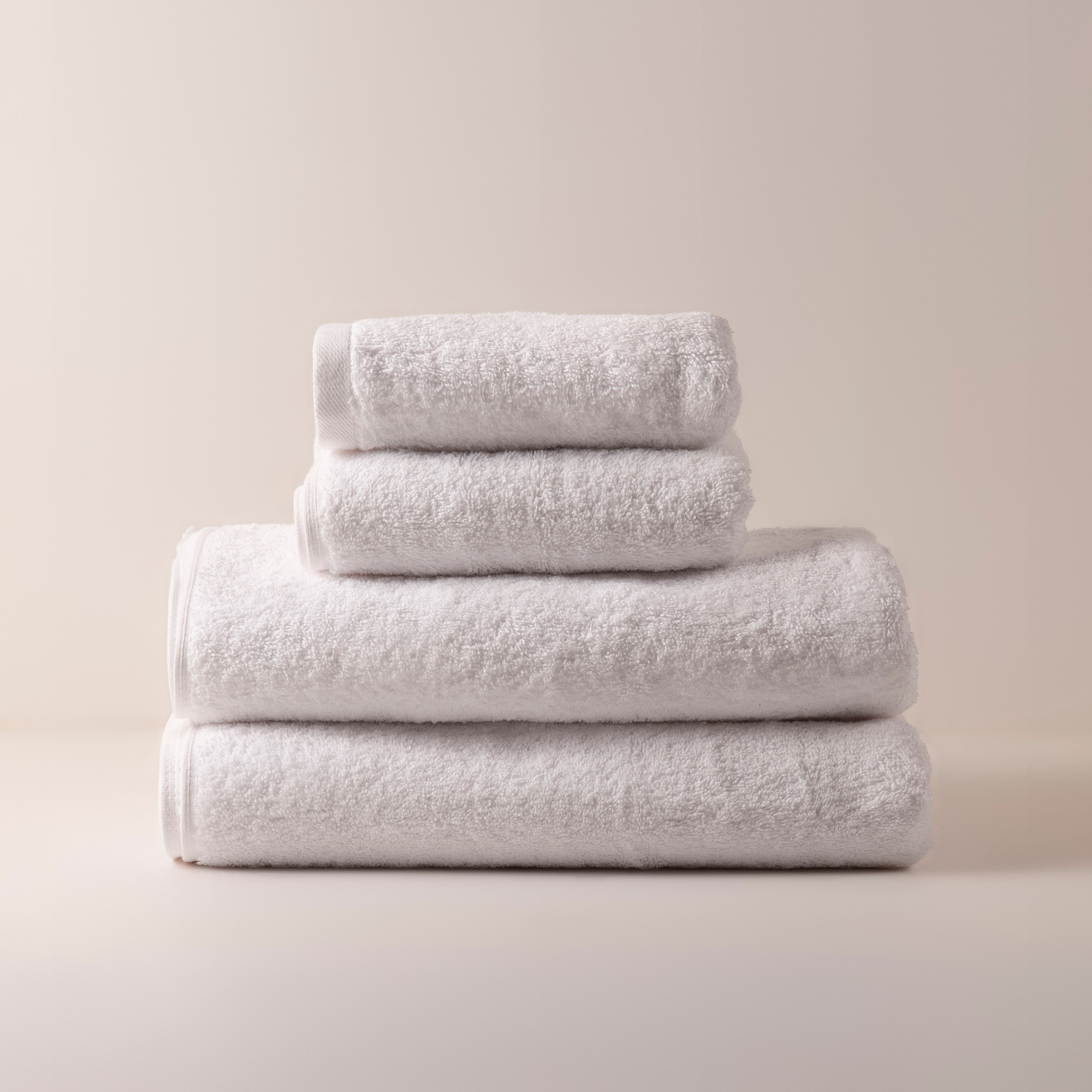 White Cotton Luxury Towels Bundle