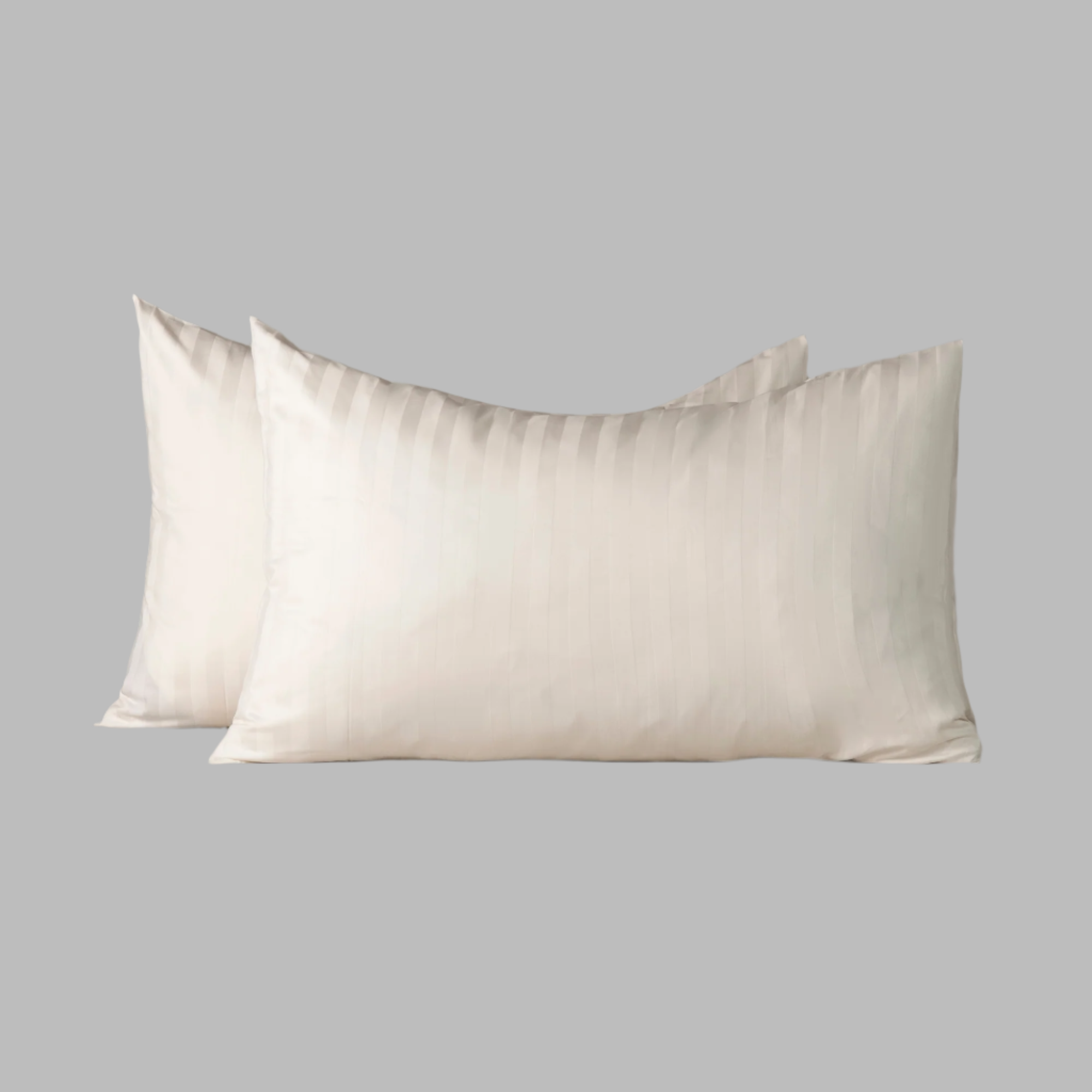 Ivory Stripe Pillowcases