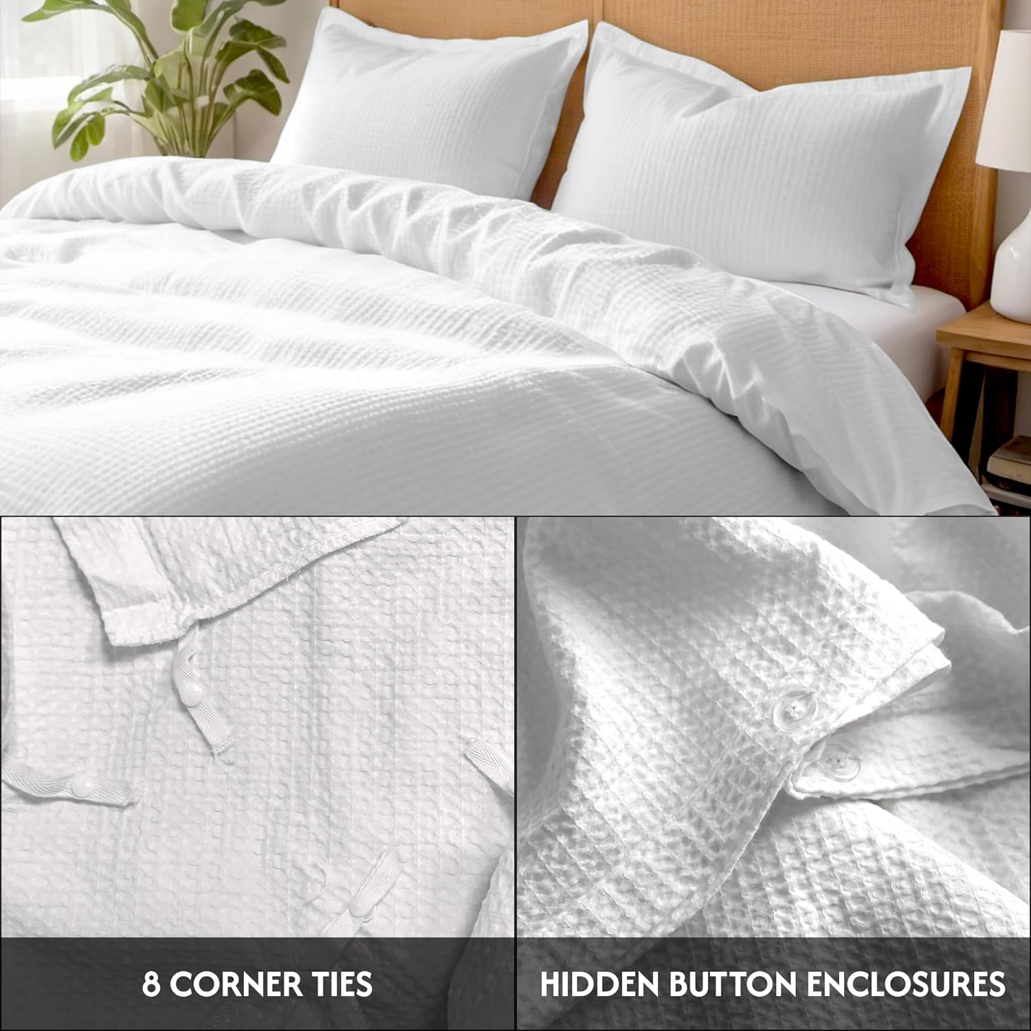 Waffle Duvet Cover Sets