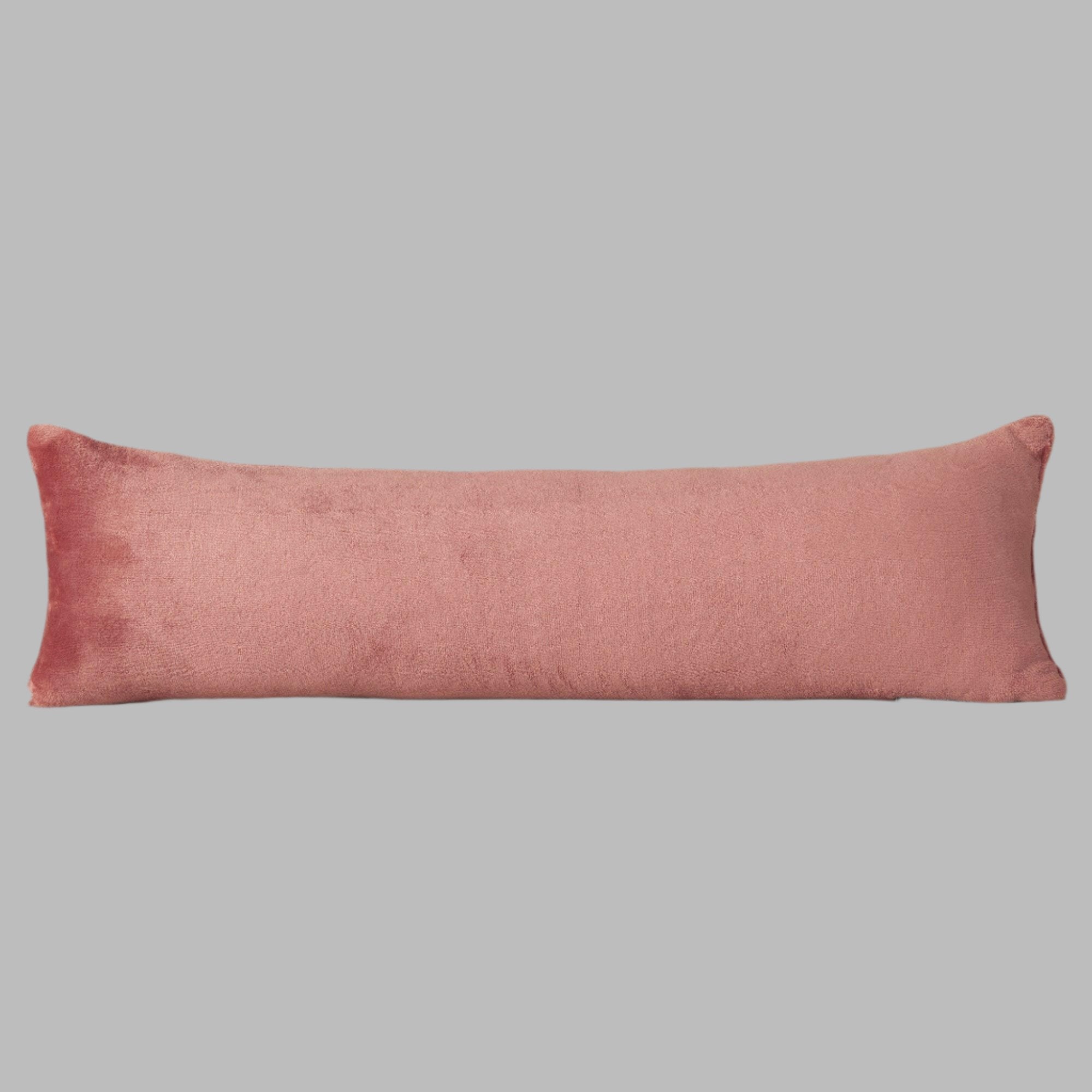 Dusty Rose Plush Cushion - THE LINEN COMPANY