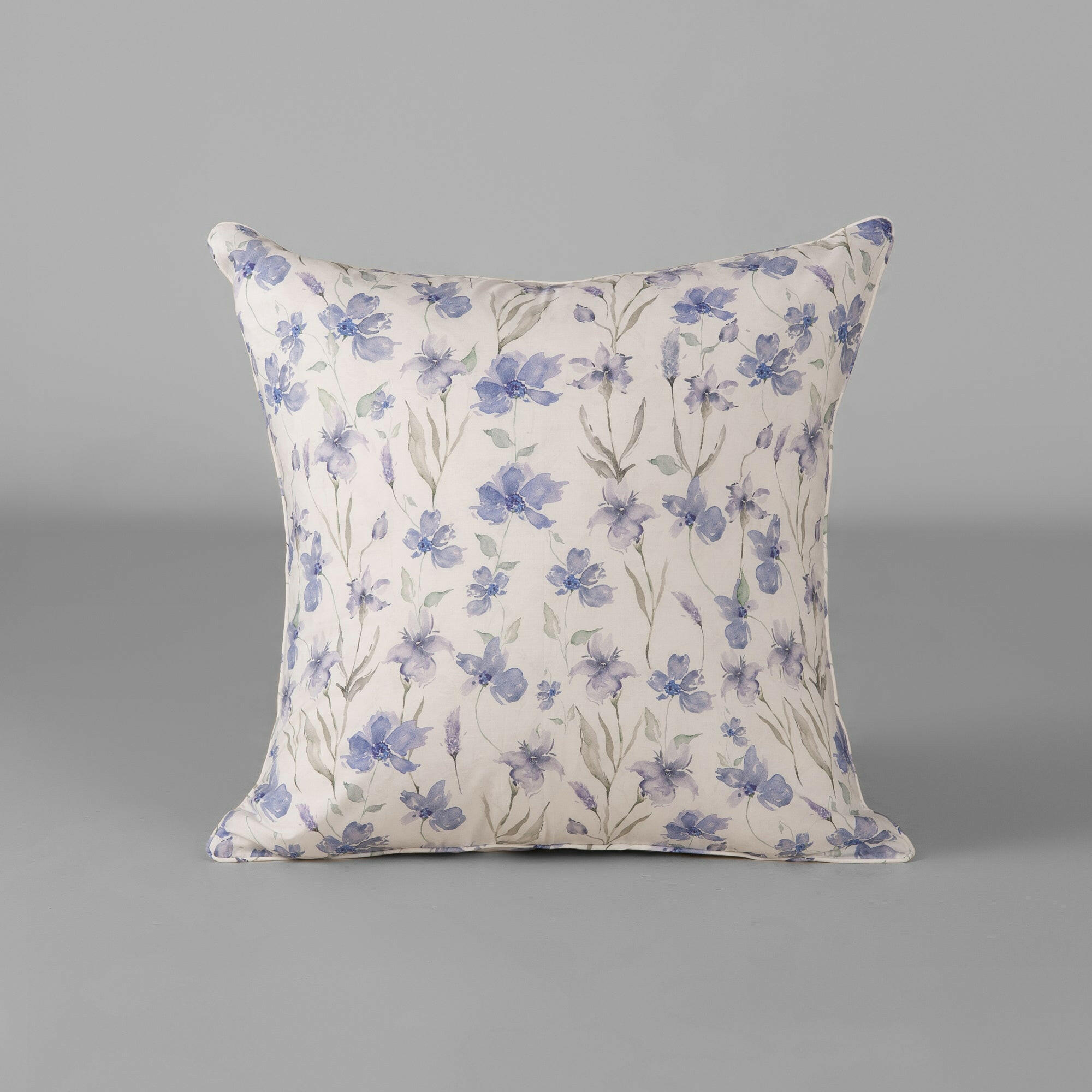 Floral Ink Cushion Cover - THE LINEN COMPANY