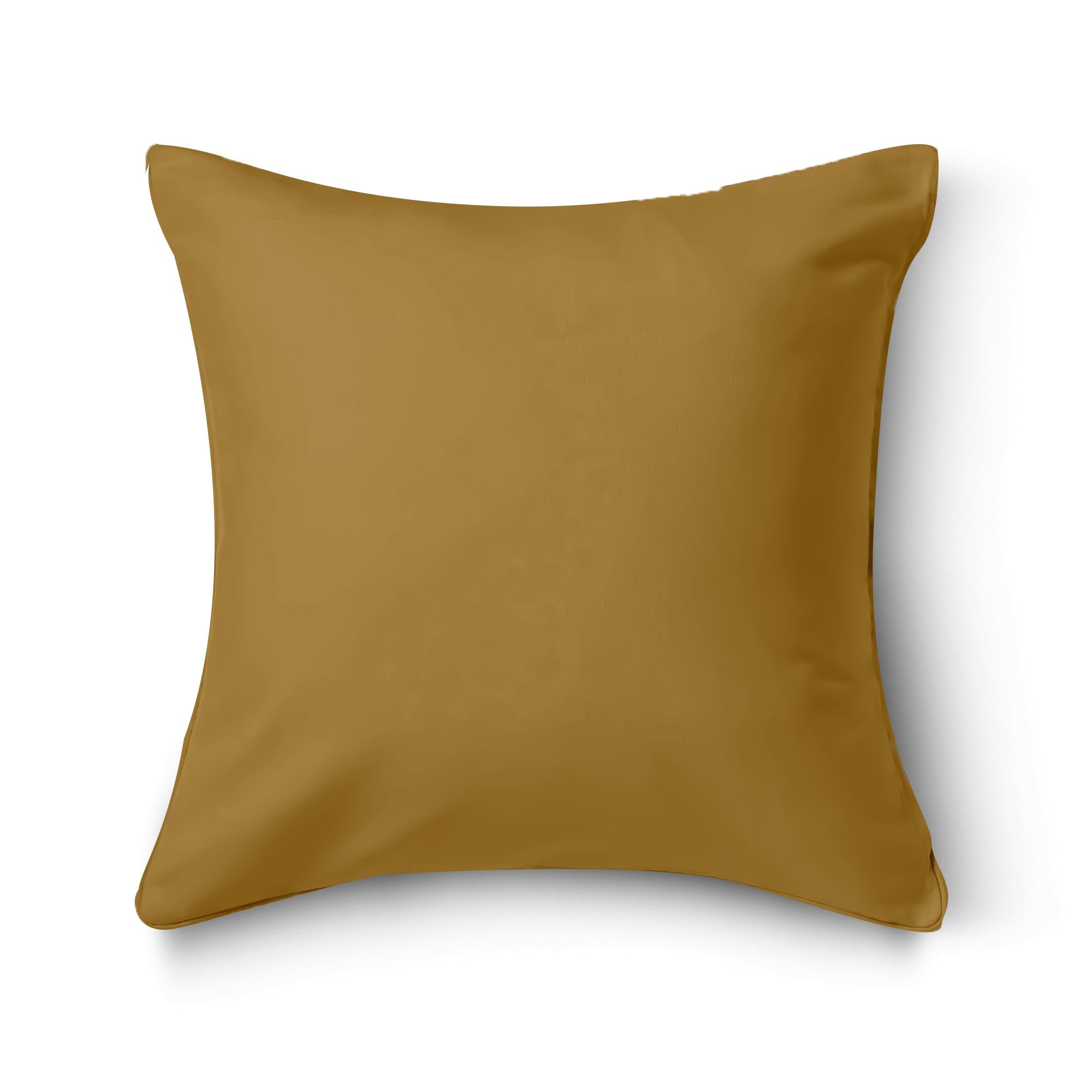 Mustard Solid Cushion Cover - THE LINEN COMPANY