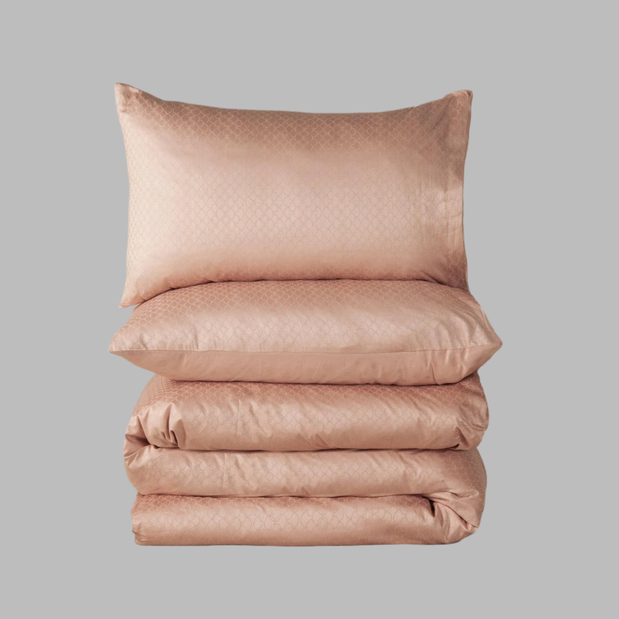 Porcelain Pink Reversible Duvet Cover Set - THE LINEN COMPANY