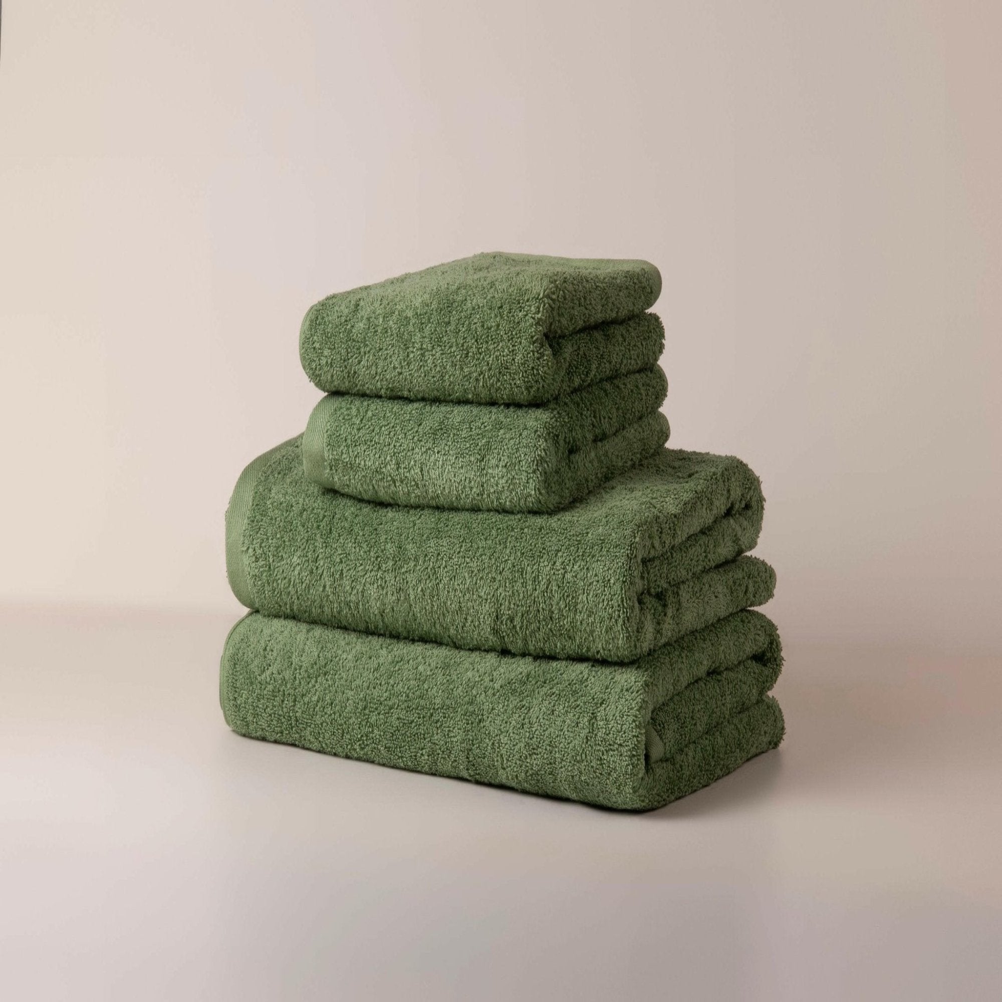 Sage Green Towel - Set of 4 - THE LINEN COMPANY