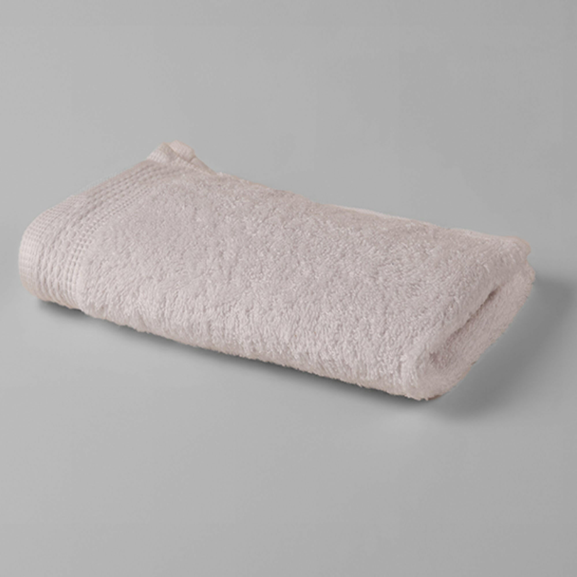 White Chain Stitch Mini Hand Towel - THE LINEN COMPANY