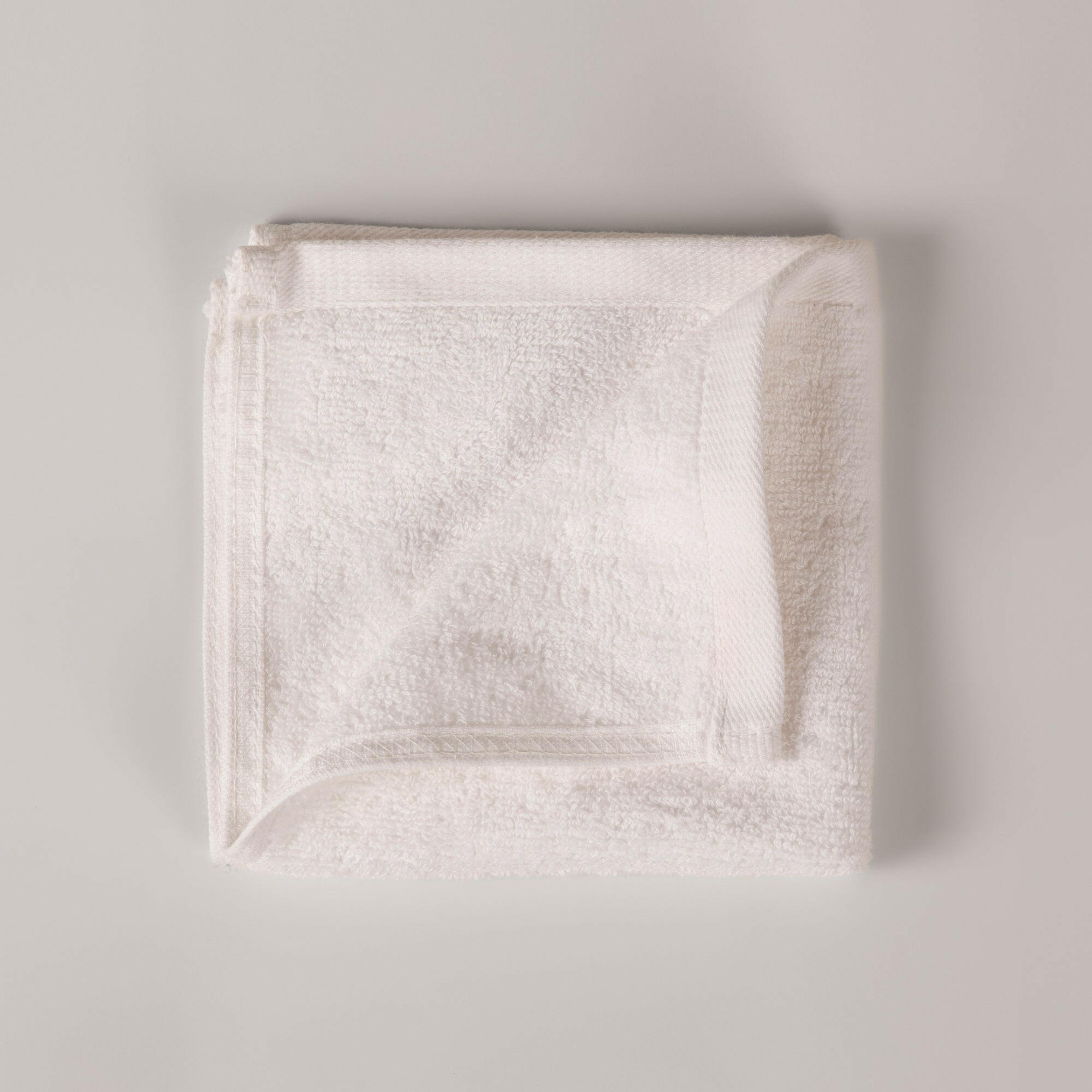 White Plain Hand Towel - THE LINEN COMPANY