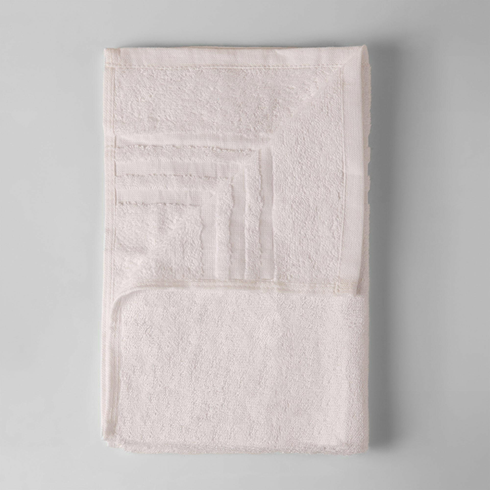 White Stripe Hand Towel - THE LINEN COMPANY