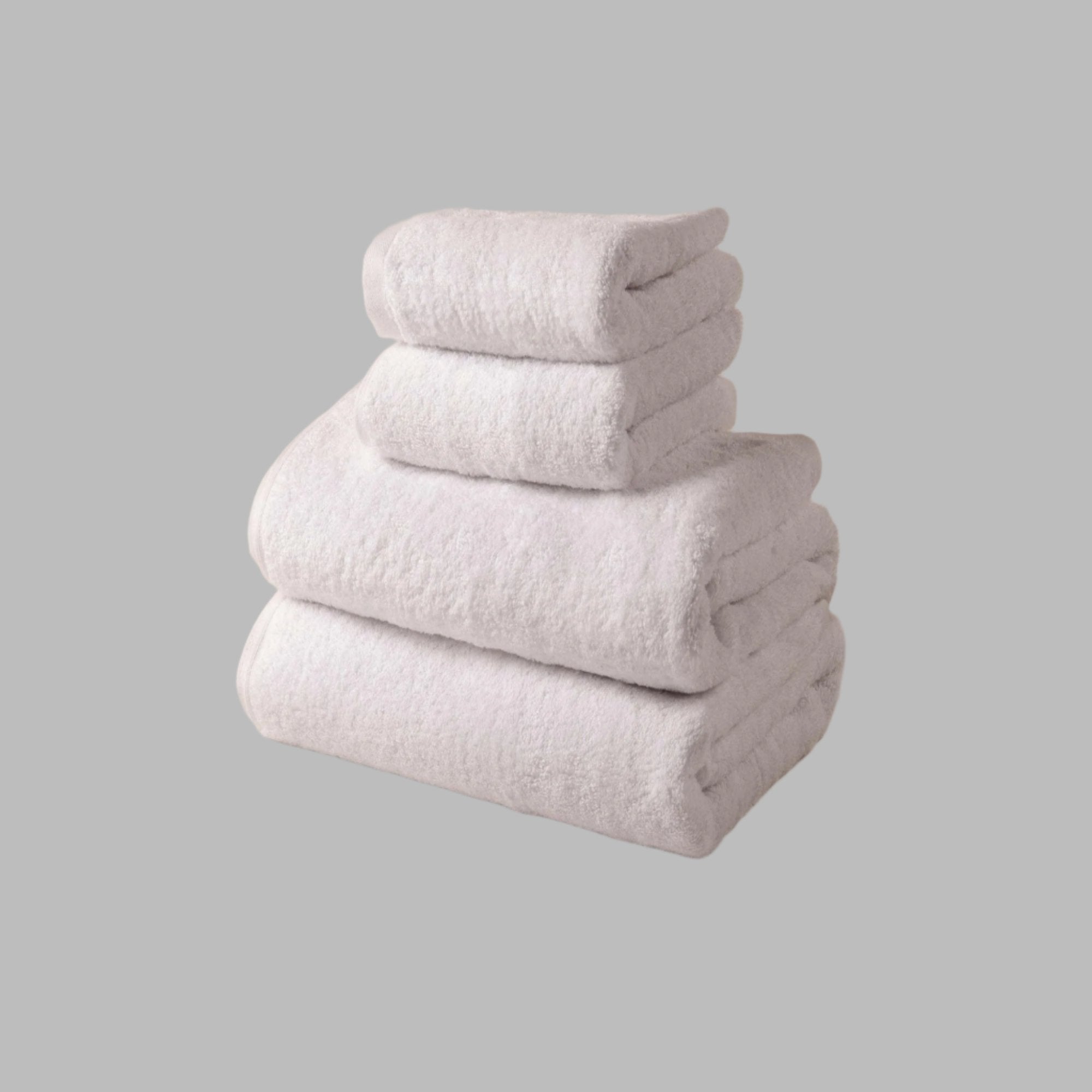 White Towel - Set of 4 - THE LINEN COMPANY