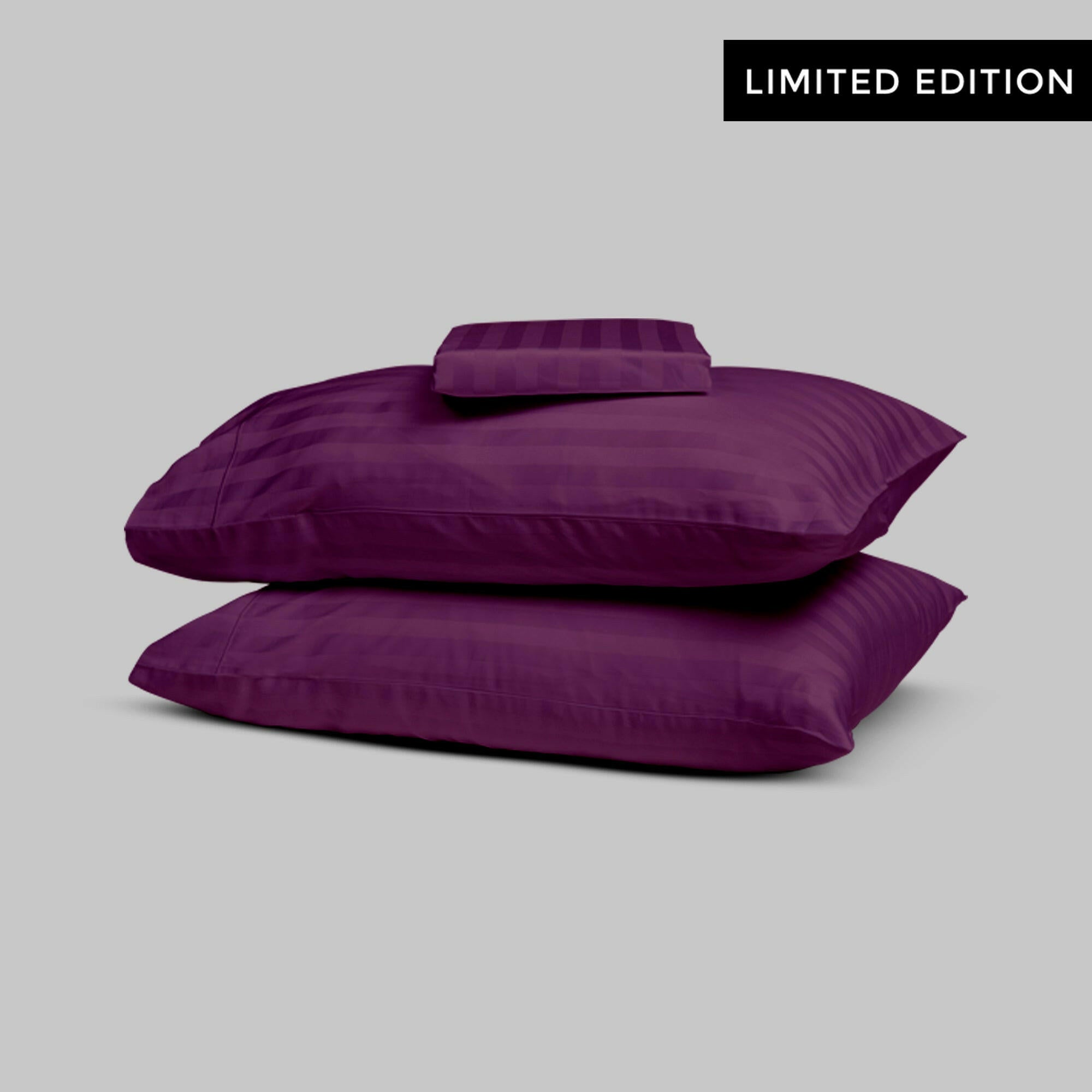 Wildberry Flat Sheet Set - THE LINEN COMPANY