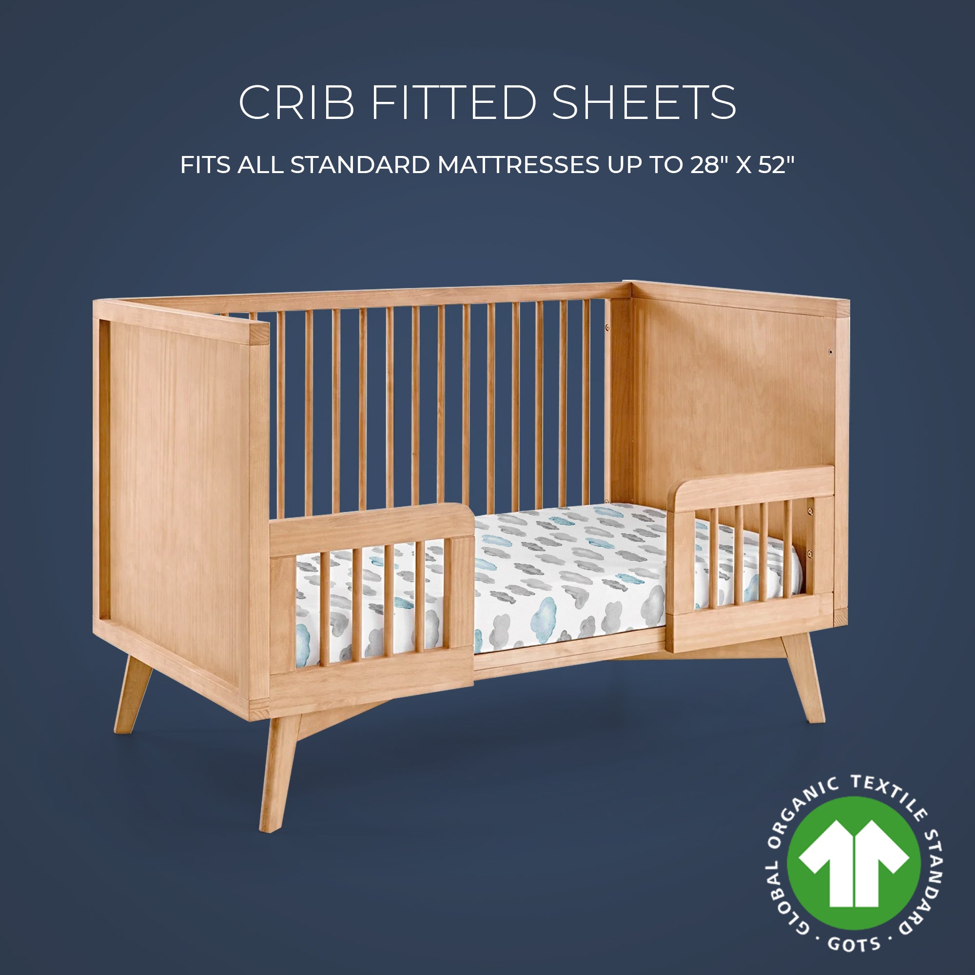 Organic Crib Fitted Sheets